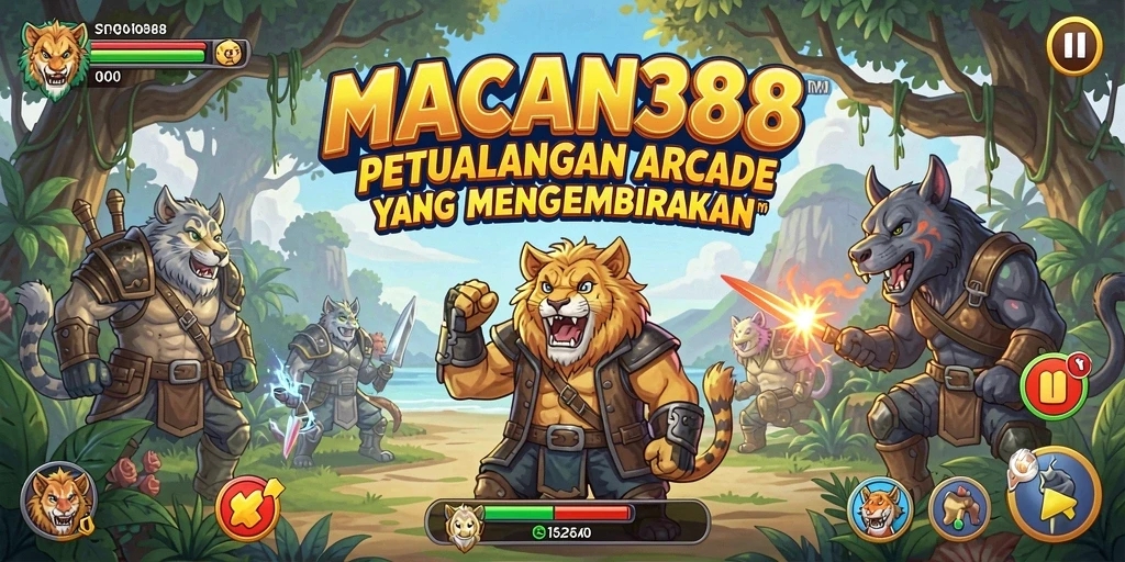 Tangkapan layar gameplay menunjukkan aksi seru dalam <strong>MACAN388</strong> dengan grafis yang menawan.