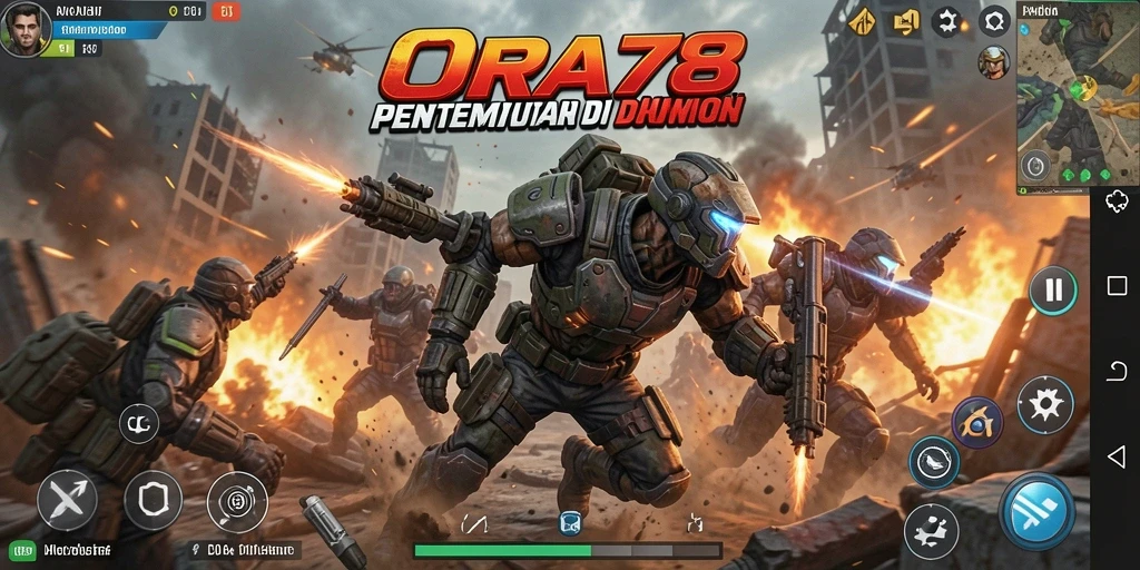 Tangkapan layar ORA78 menampilkan aksi mendebarkan di dunia game.