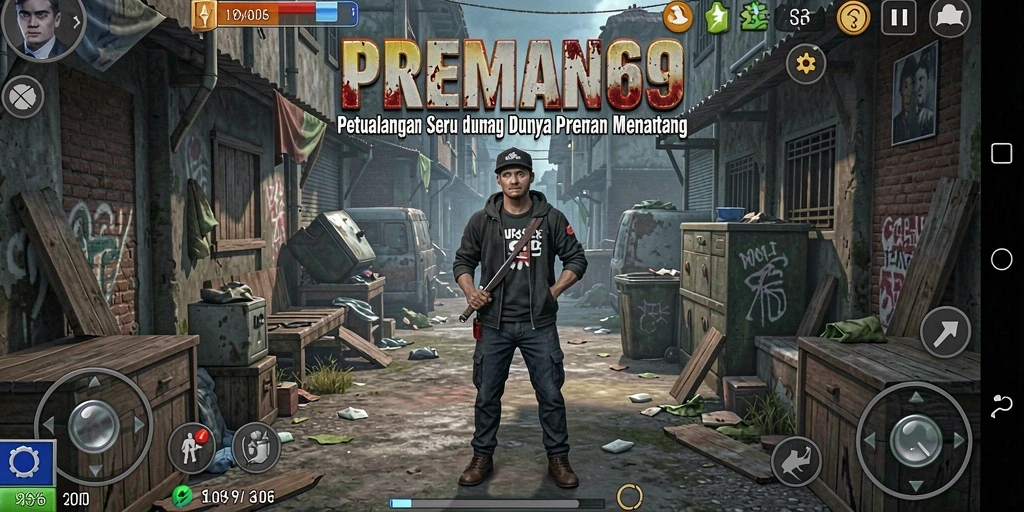 Gameplay seru PREMAN69 dengan berbagai misi menarik di dunia preman.
