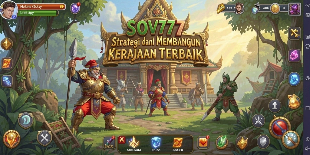 Tampilan gameplay menarik di SOV777 dengan strategi mendalam.